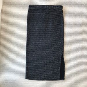 Sanctuary Metallic Pencil Skirt